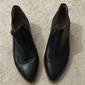 Madewell Black Ankle Boots